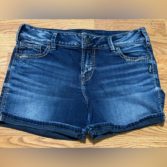 Silver Jeans Dark Blue Denim size 28 - Picture 1 of 4